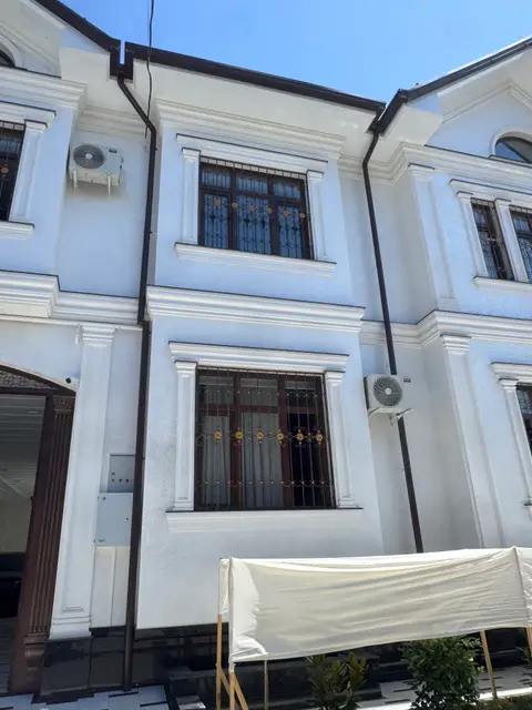 Hand-made iron window grilles installed in Tashkent — No. 079
