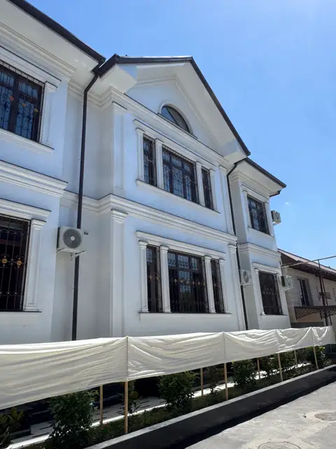 Hand-made iron window grilles installed in Tashkent — No. 080